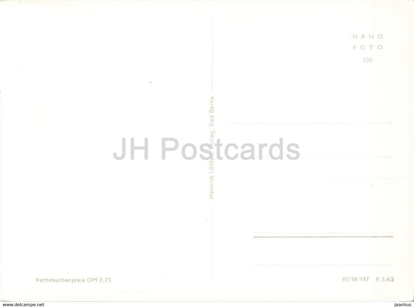 Weimar - Goethes Gartenhaus - Germany DDR - unused