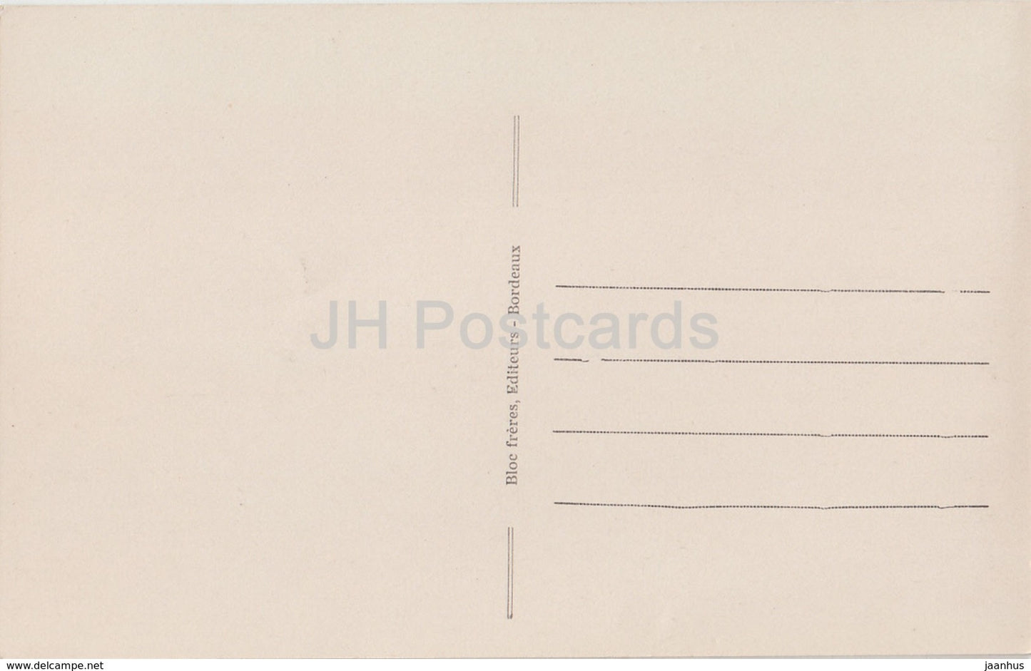 Bordeaux - Les Allees de Tourny - 45 - old postcard - France - unused
