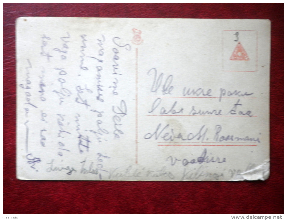 german movie actress - Lotte Neumann - cinema - 276/4 - old postcard - Germany - used - JH Postcards