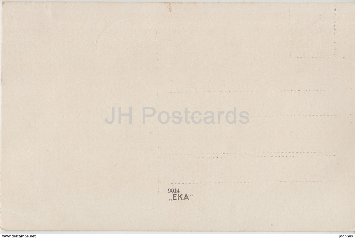 Homme - 9014 EKA - carte postale ancienne - Allemagne - inutilisée