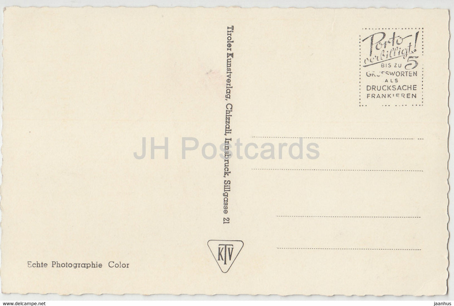 Gaichtpass 1010 m – Tirol – 4900 – Österreich – unbenutzt