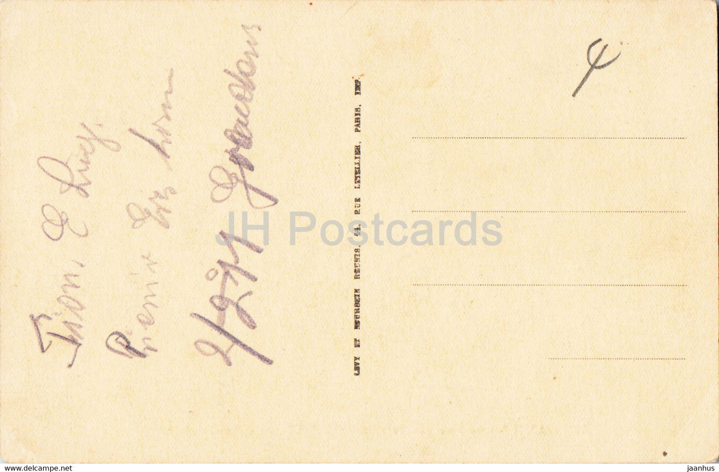 Amiens - Vue generale prise du Chateau d'Eau - 121 - old postcard - France - used