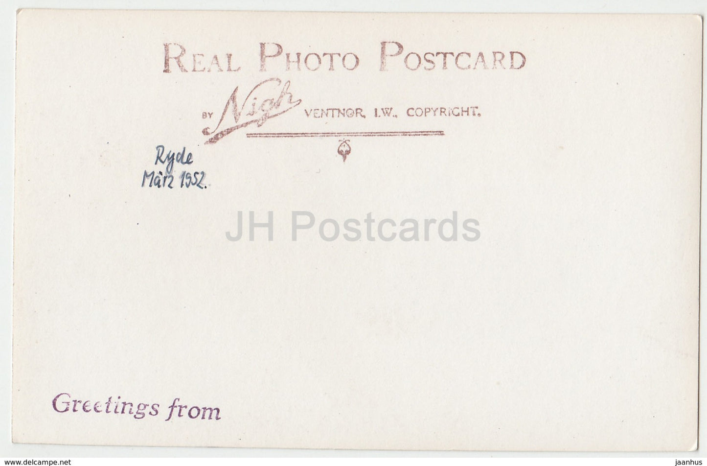 Ryde - Quarr Abbey - Isle of Wight - 1540 - 1952 - United Kingdom - England - used