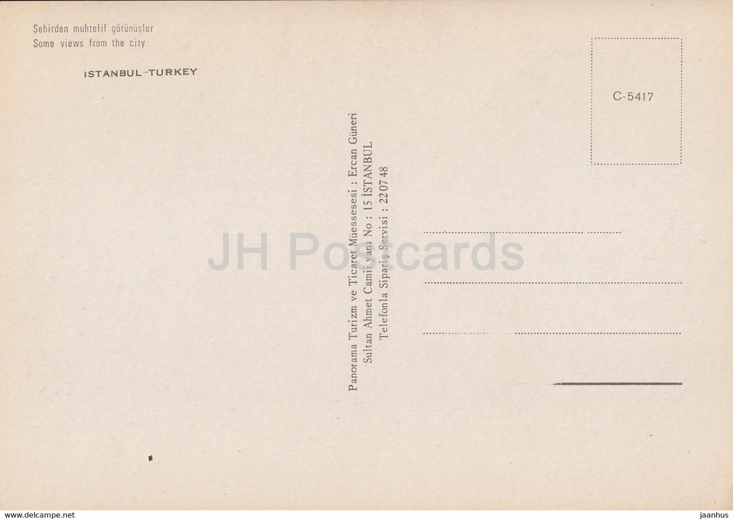 Istanbul - Quelques vues de la ville - multiview - Turquie - inutilisé