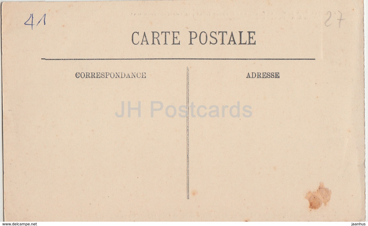 Chambord - Le Chateau vu de la Route Saint Die - Fassade Septentrionale - 46 - alte Postkarte - Frankreich - unbenutzt