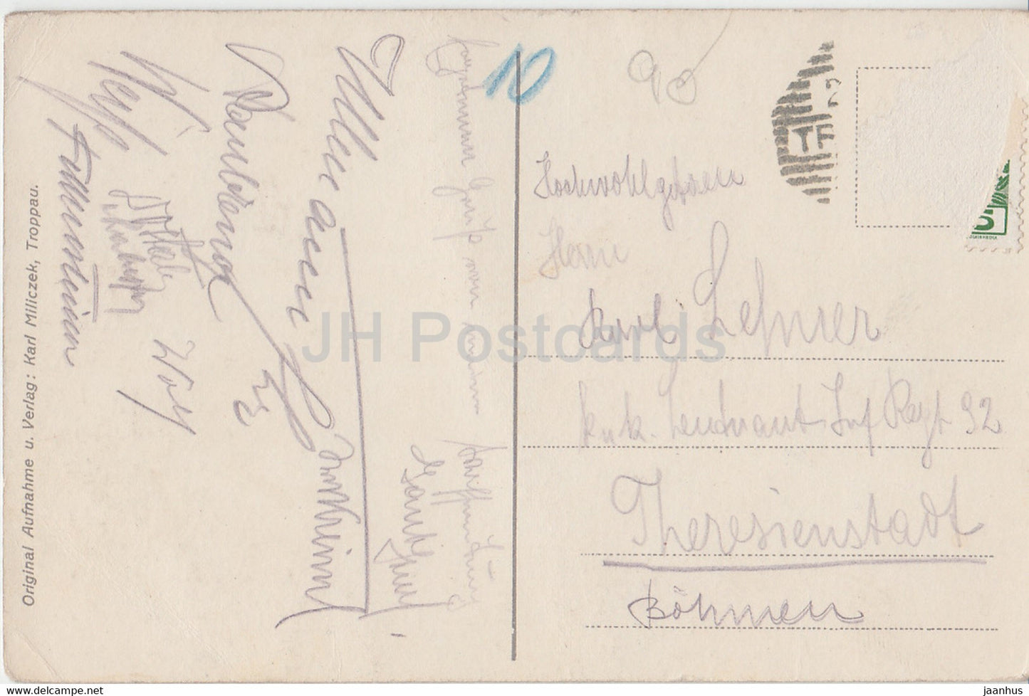 Troppau - Opava - old postcard - Czech Republic - used