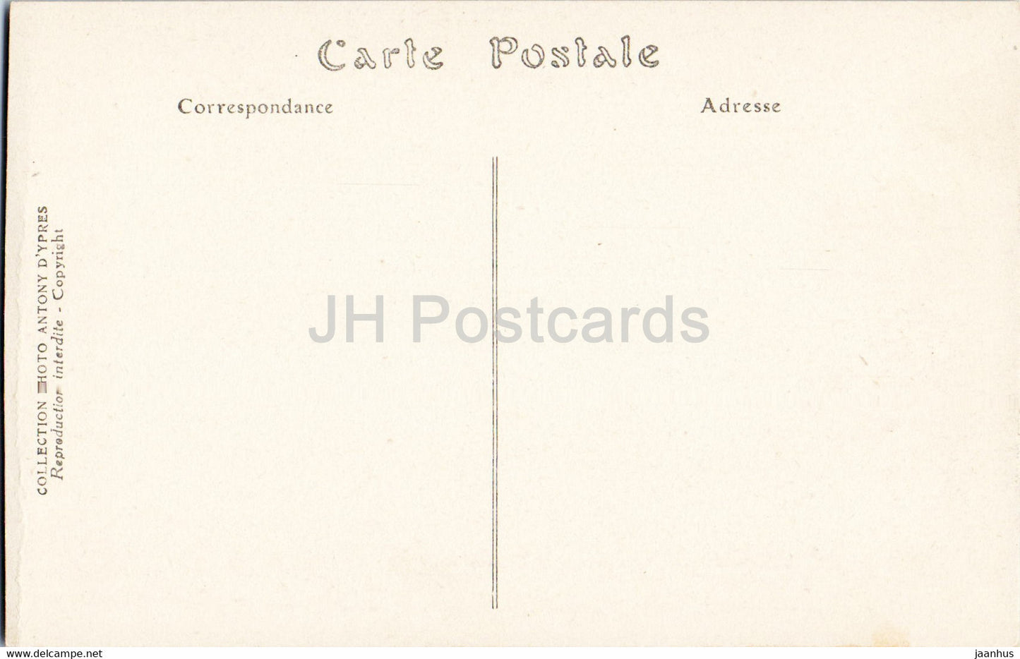 Ypres - Ieper - Hospice du Sacre Coeur - The Holy Heart's Almshouses - 31111 - old postcard - Belgium - unused