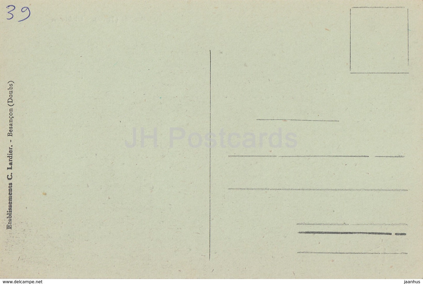 Brans - Chateau - Schloss - alte Postkarte - Frankreich - unbenutzt