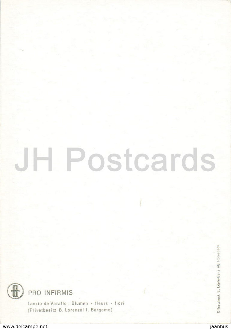 painting by Tanzio da Varallo - Blumen - Flowers - Italian art - Germany - unused