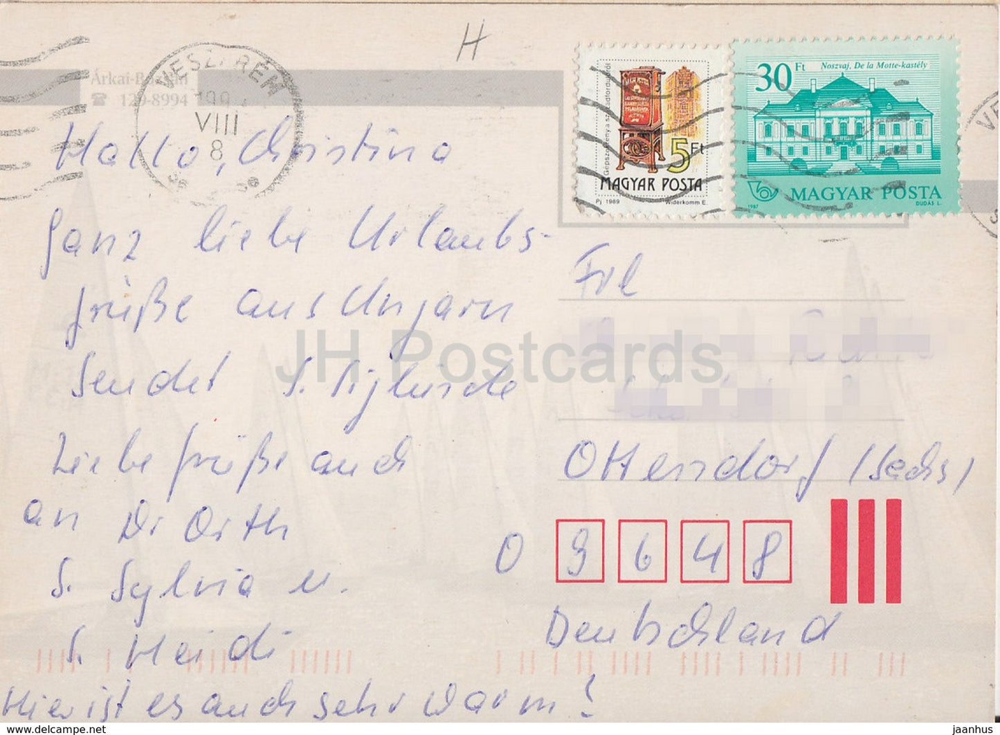 Balaton - Segelboot - Windsurfen - Pferd - Multiview - 1990er Jahre - Ungarn - gebraucht