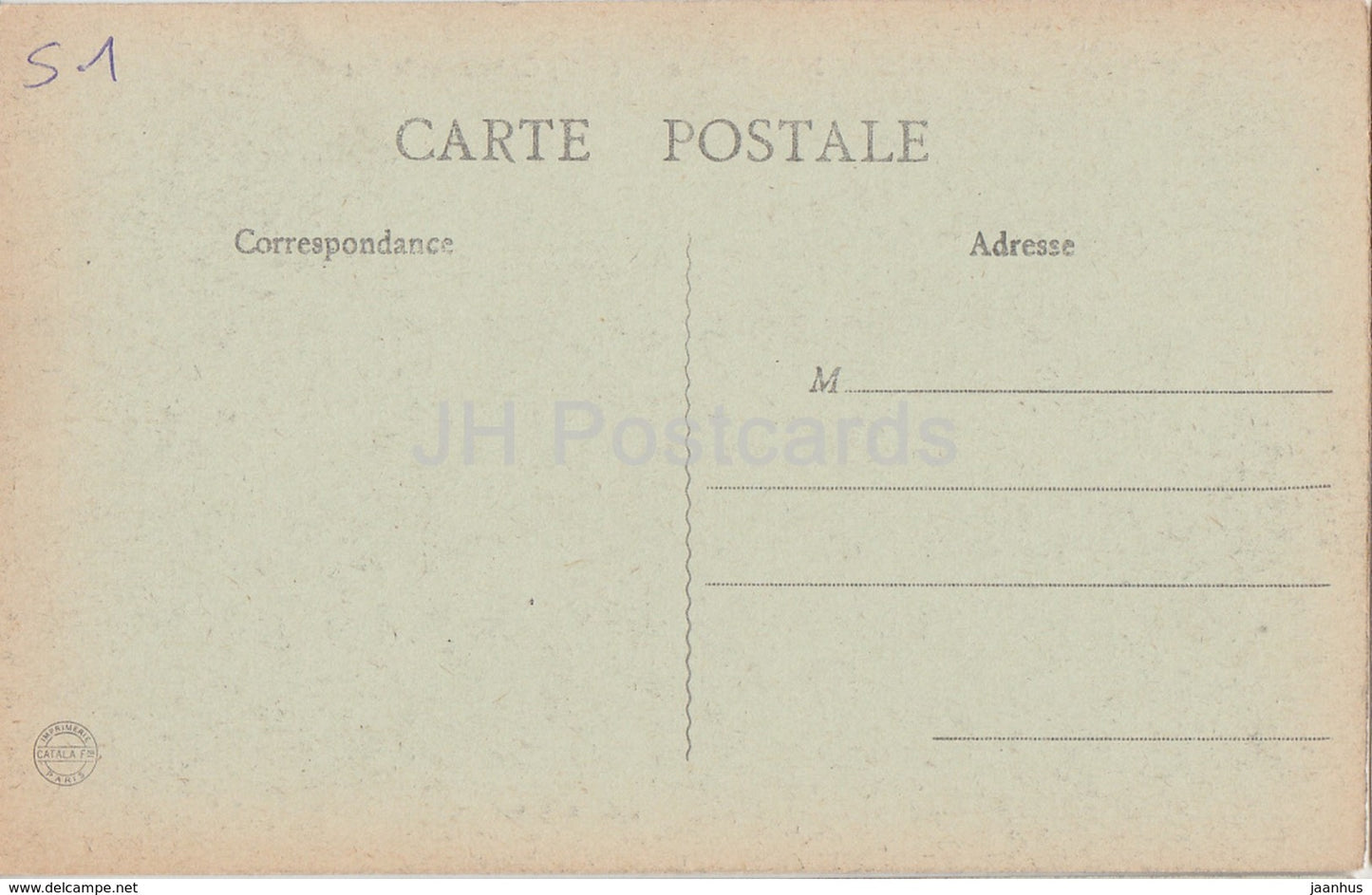 Boursault - Le Chateau et le Lac - castle - 16 - old postcard - France - unused