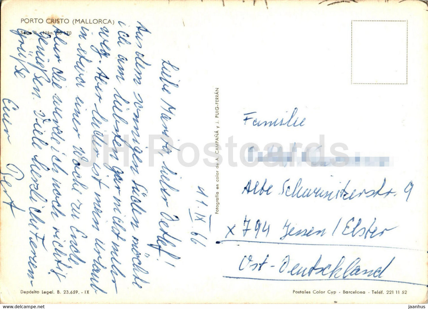 Porto Cristo - Mallorca - multiview - 1966 - Spain - used