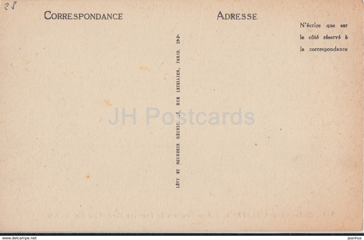 Cathedrale de Chartres - Arcs Boutants du Transept Nord - Cote Est - cathedral - 352 - old postcard - France - unused