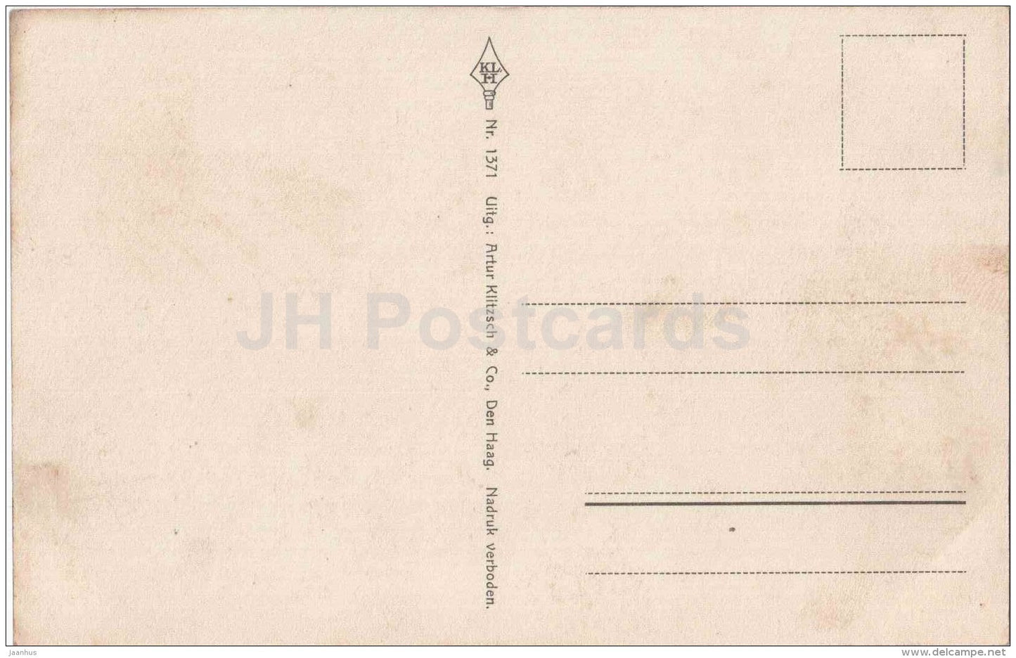 Schiedamscheweg - Rotterdam - tram - Netherlands - 1371 - old postcard - unused - JH Postcards