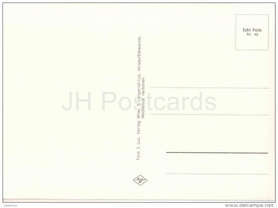 Hirsau Figurenfries am Klosterkirchturm - Südseite - 46 - Germany - nicht gelaufen - JH Postcards