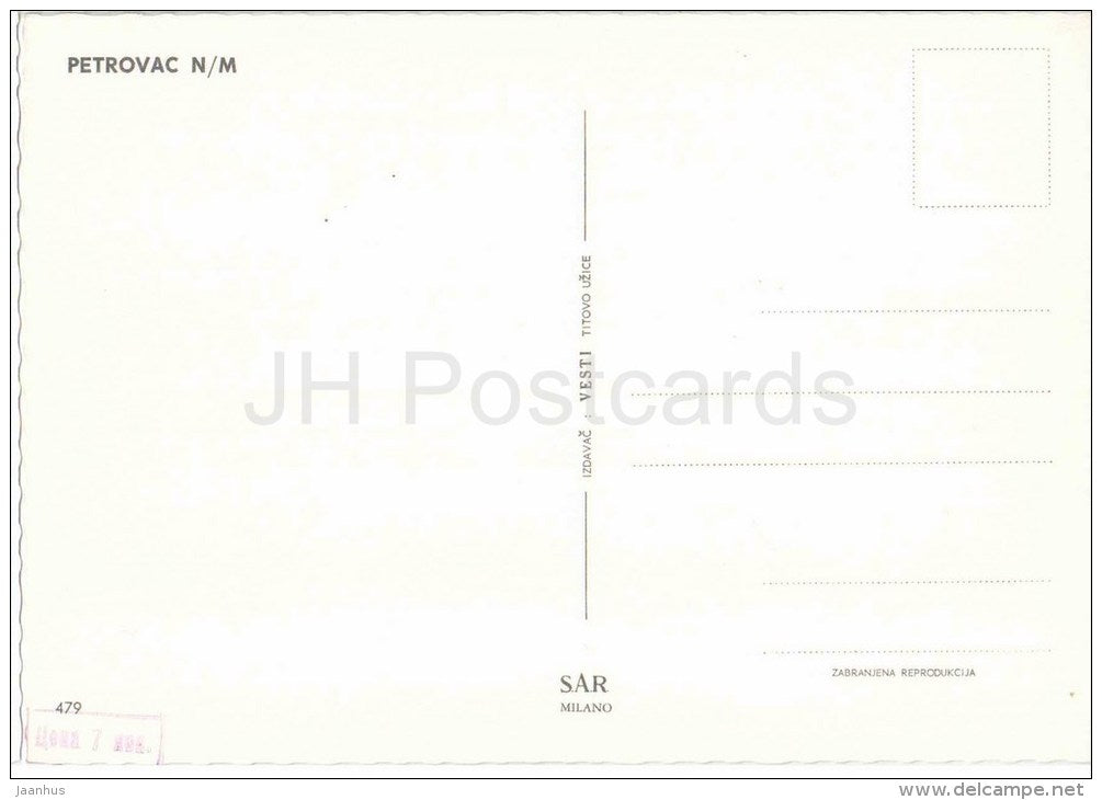 beach - Petrovac N/M - Vesti - 479 - Yugoslavia - Montenegro - unused - JH Postcards