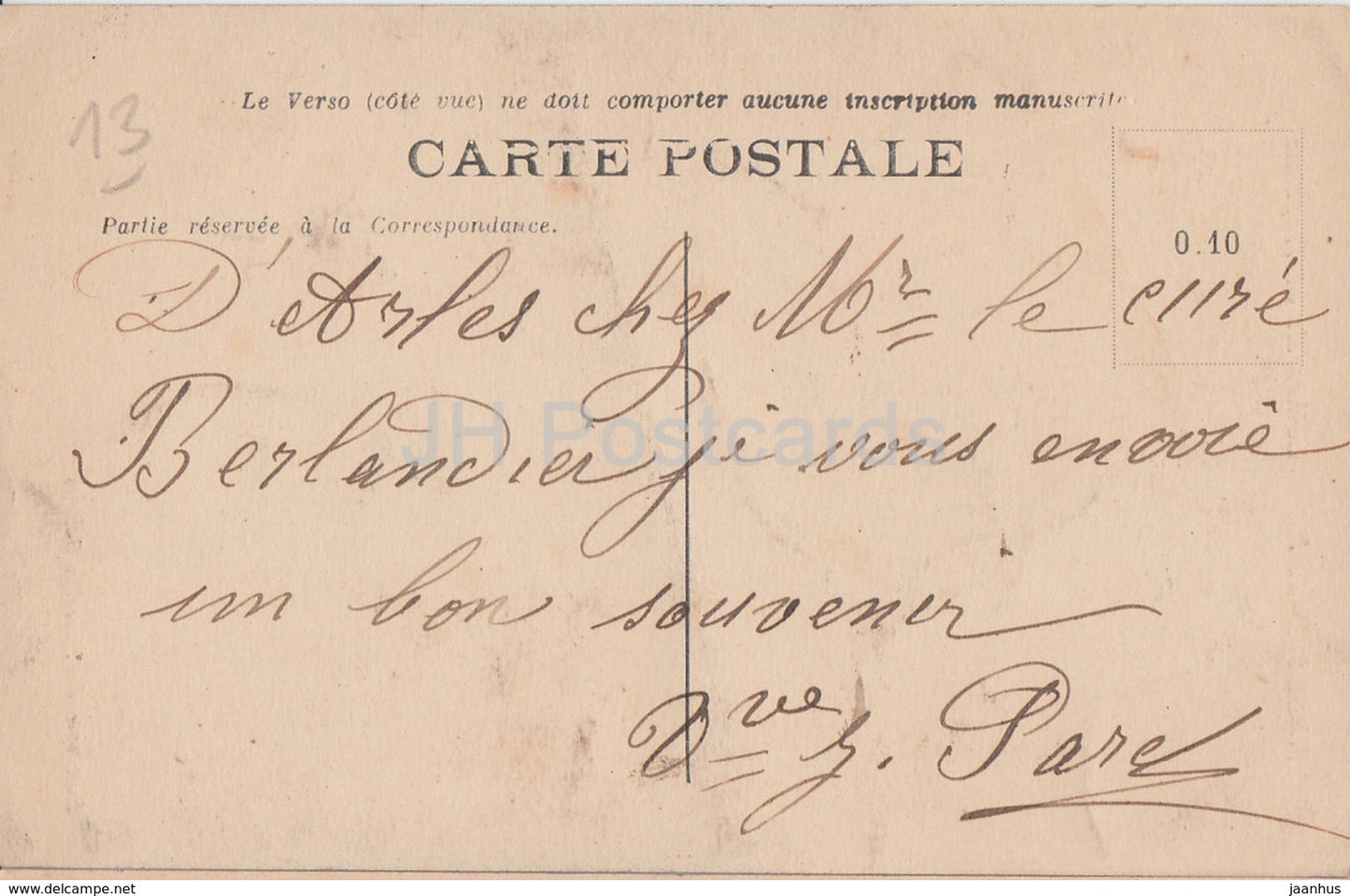 Arles - Cathedrale St Trophime - cathedral - old postcard - France - used