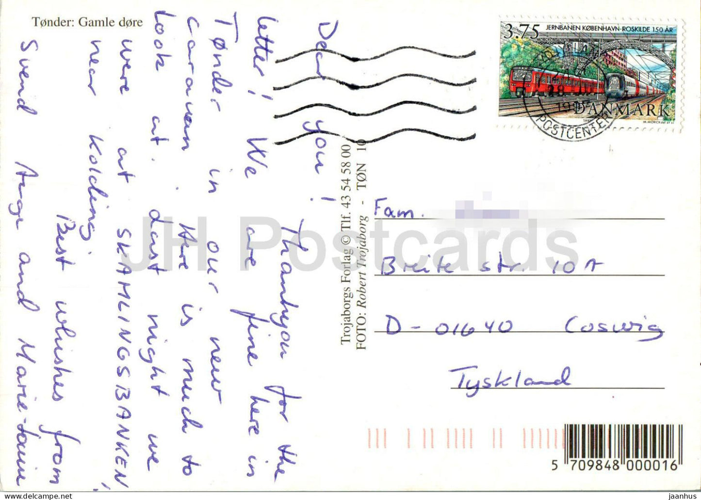 Smukke dore fra Tonder - Beautiful doors from Tonder - multiview - TON 10 - 1997 - Denmark - used