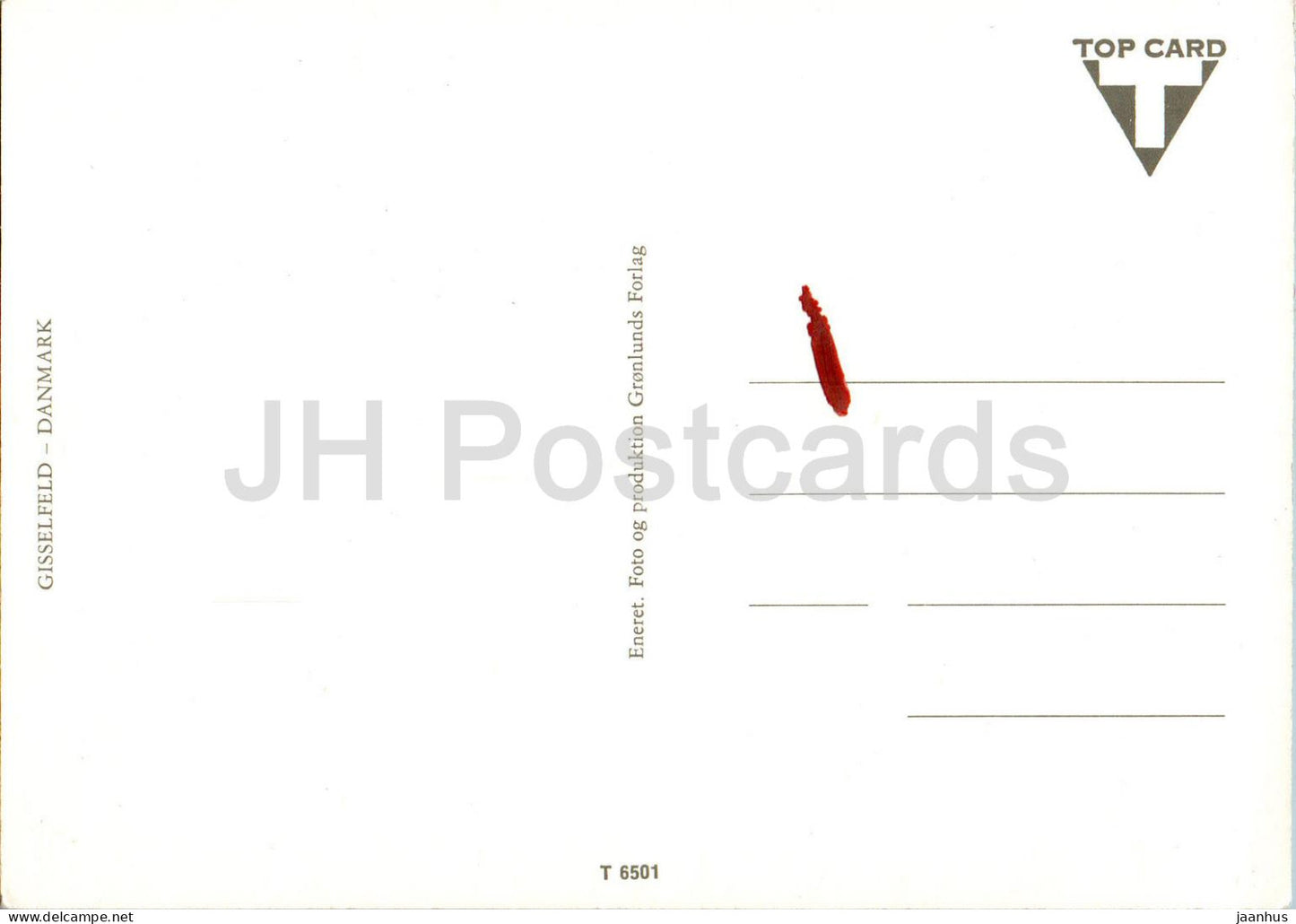 Gisselfeld Kloster - monastery - T 6501 - Denmark - unused