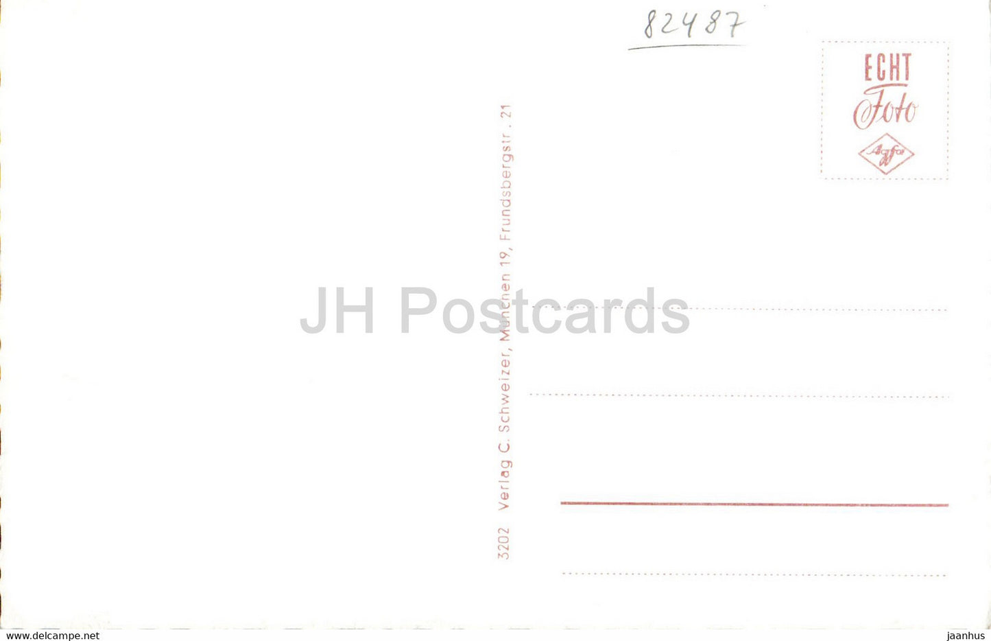 Oberammergau - Passionstheater und Kofel - old postcard - Germany - unused