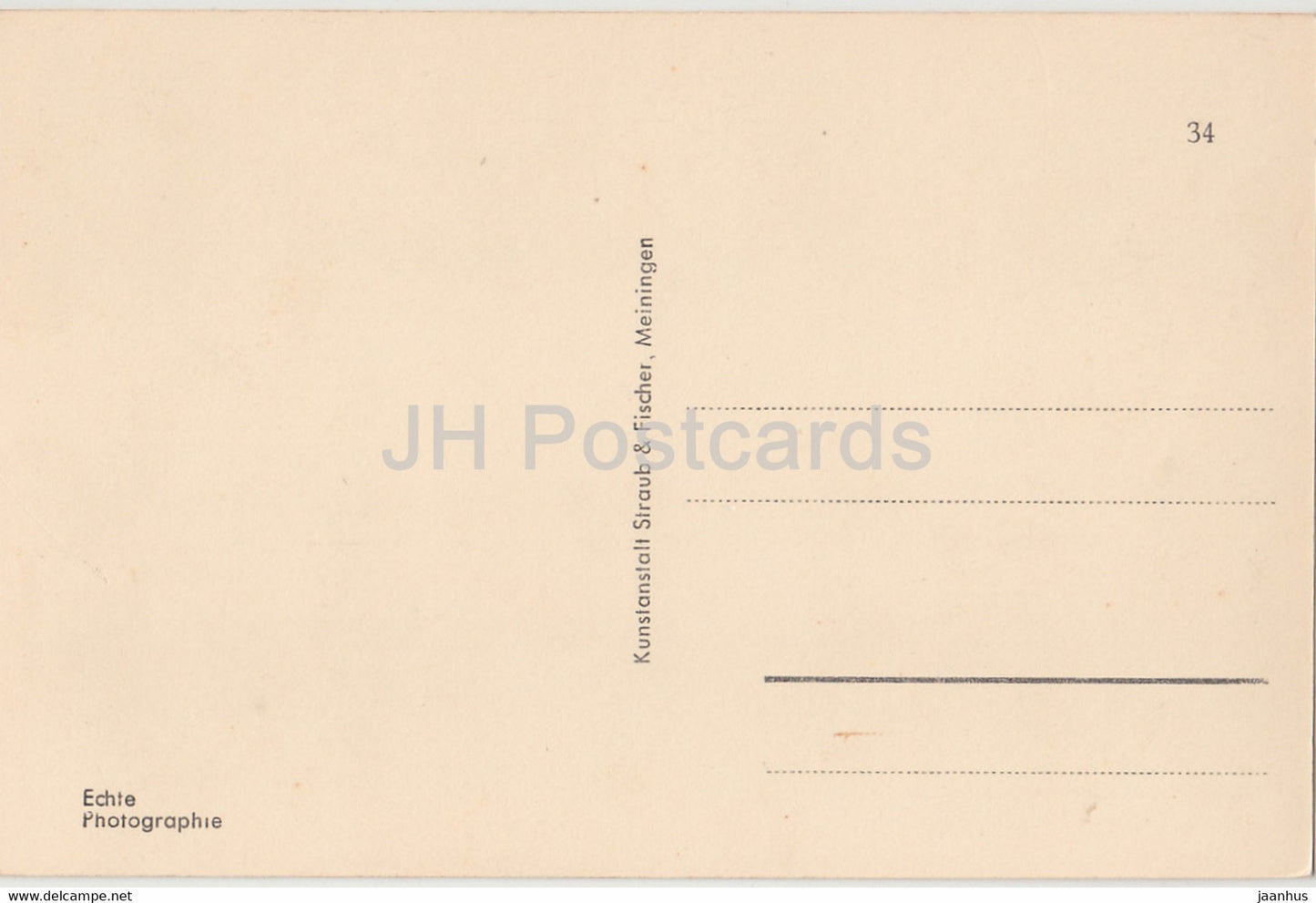 Schloss Altenstein - Thur Wald - Schloss - 34 - alte Postkarte - Deutschland - unbenutzt