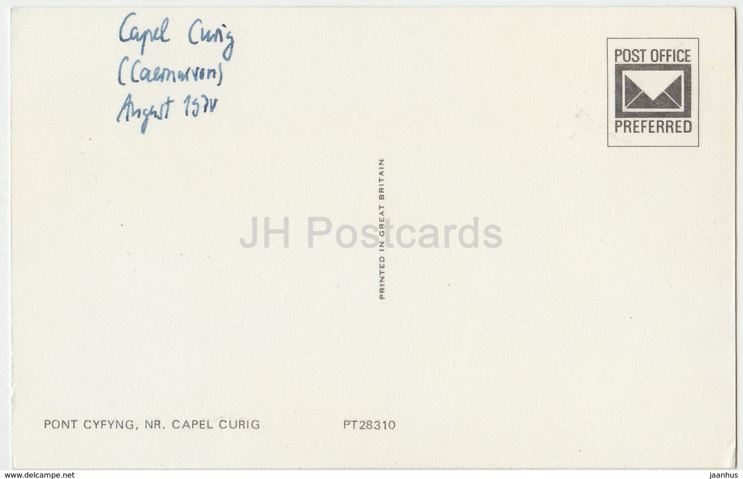 Pont Cyfyng Capel Curig - PT28310 - 1970 - United Kingdom - Wales - used