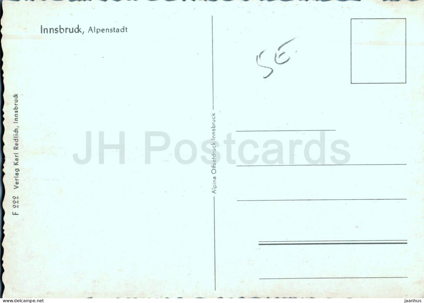 Innsbruck - Alpenstadt - tram - multiview - 222 - Autriche - inutilisé