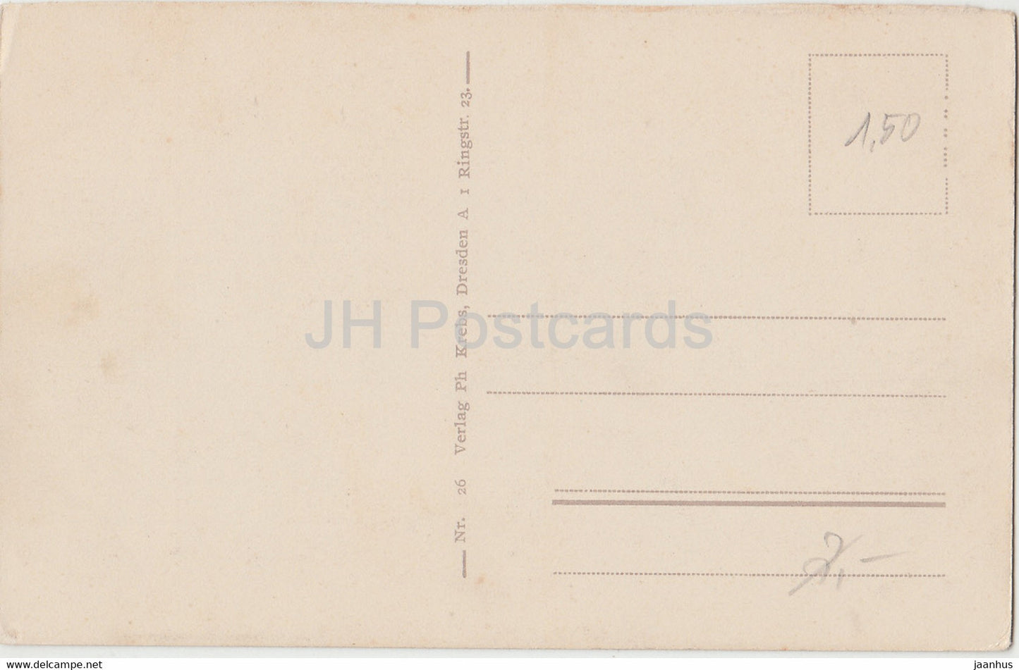 Nurnberg - Pegnitzpartie am Sand - Nuremberg - 26 - old postcard - Germany - unused