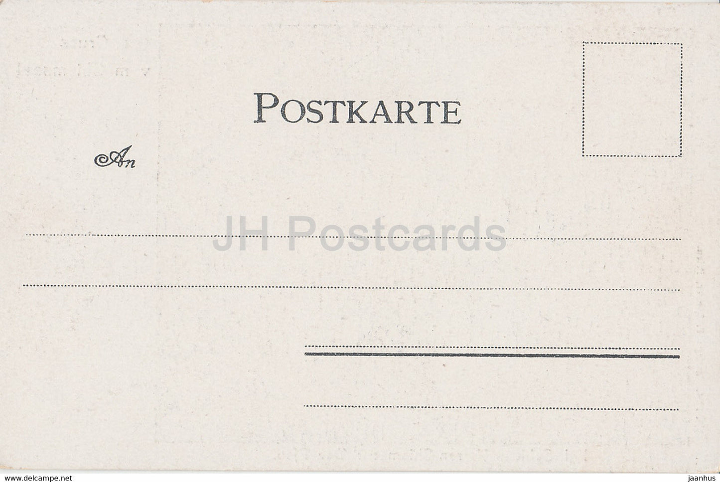 Gruss vom Chiemsee - Kgl Schloss Herrenchiemsee - Der Pfau - castle - 1064 - old postcard - Germany - unused