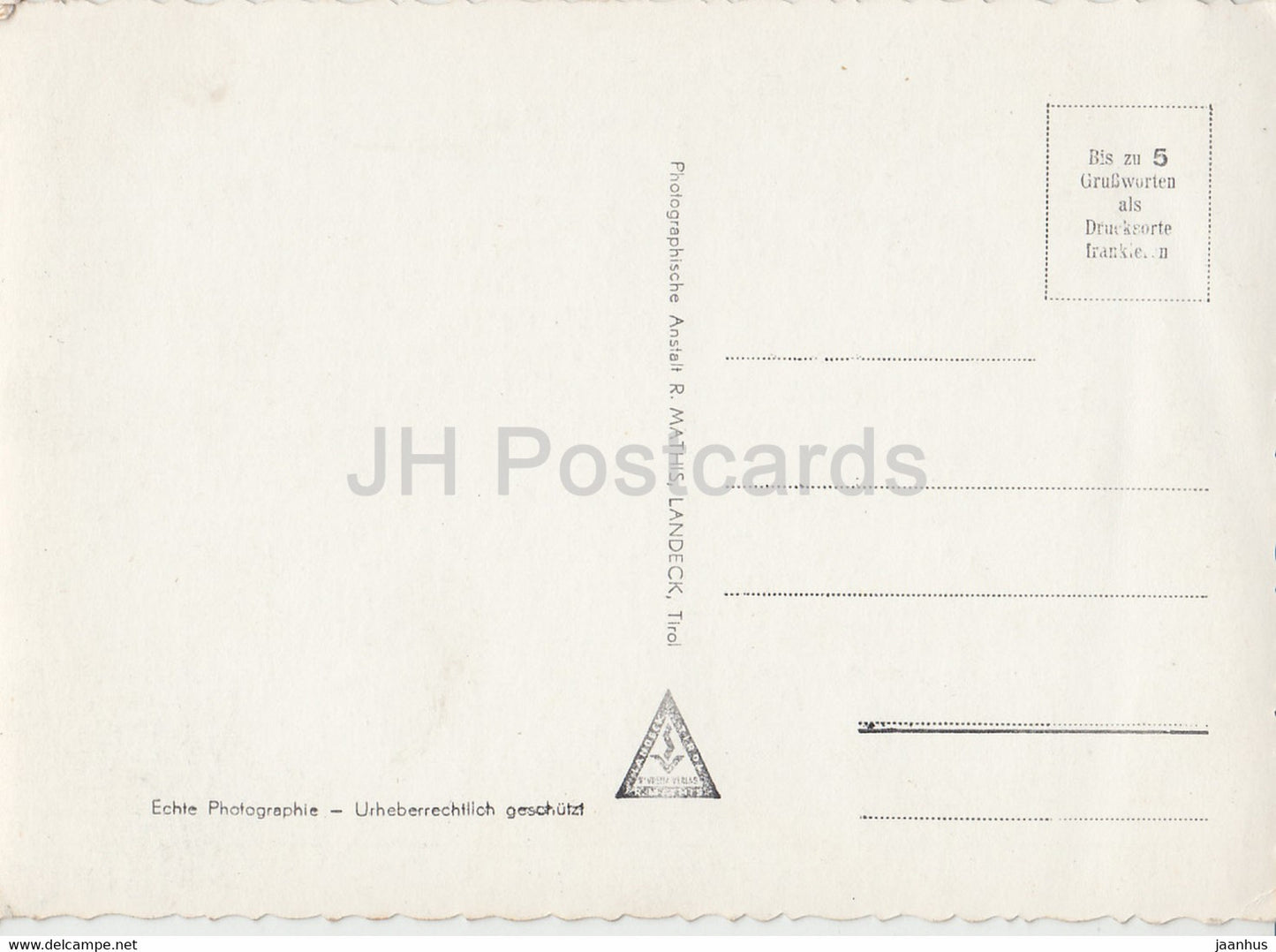 Vallugabahn 2811 m - Tirol - Seilbahn - Berg - Österreich - unbenutzt