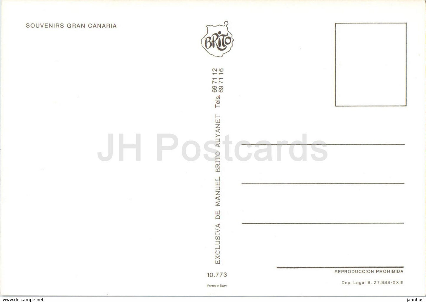 Souvenirs Gran Canaria - plage - chameau - groupe - multiview - Espagne - inutilisé