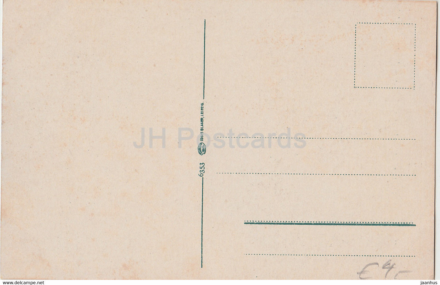 Aufstieg zur Schnarcherklippe bei Schierke im Harz - 6353 - old postcard - Germany - unused