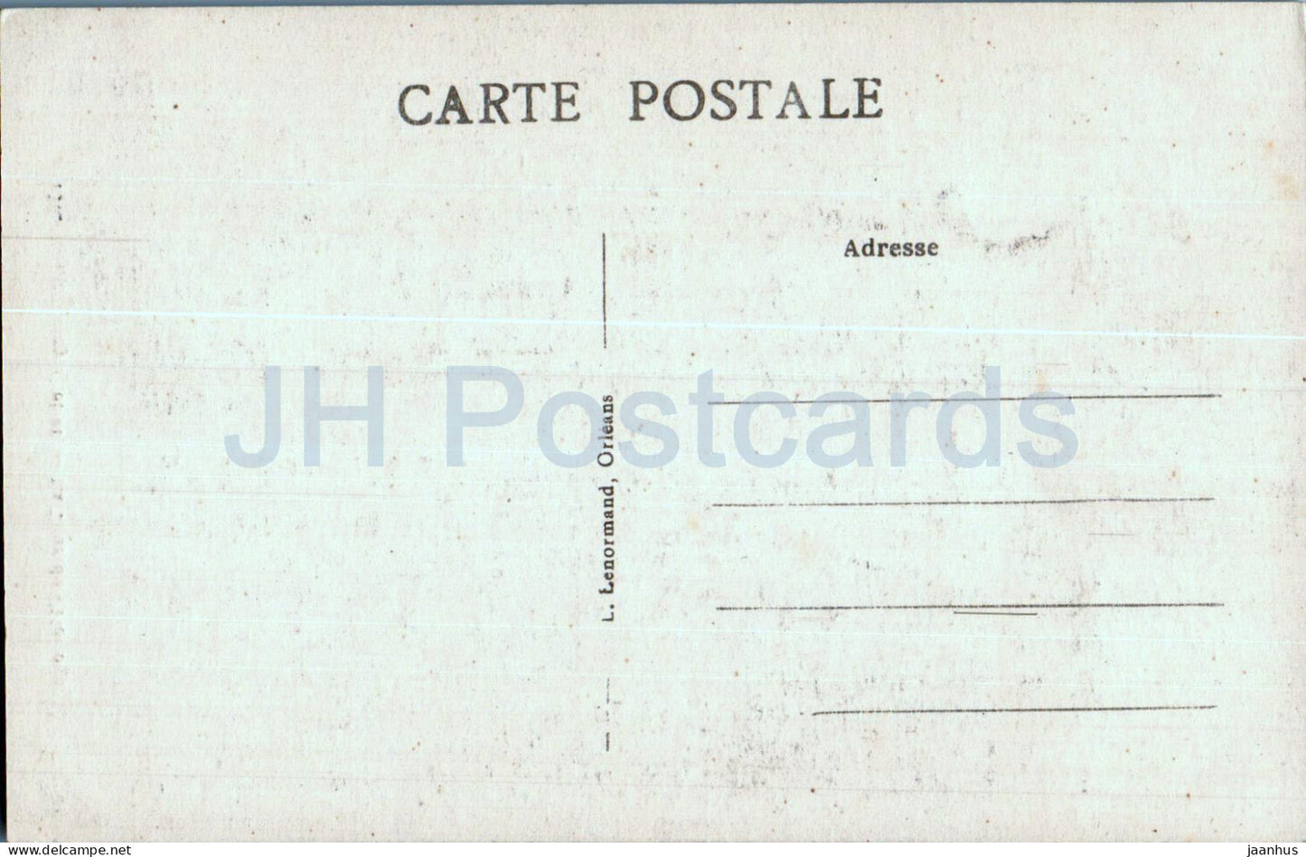 Beaugency - La Tour de l'Horloge - The Clock Tower - 138 - old postcard - France - unused