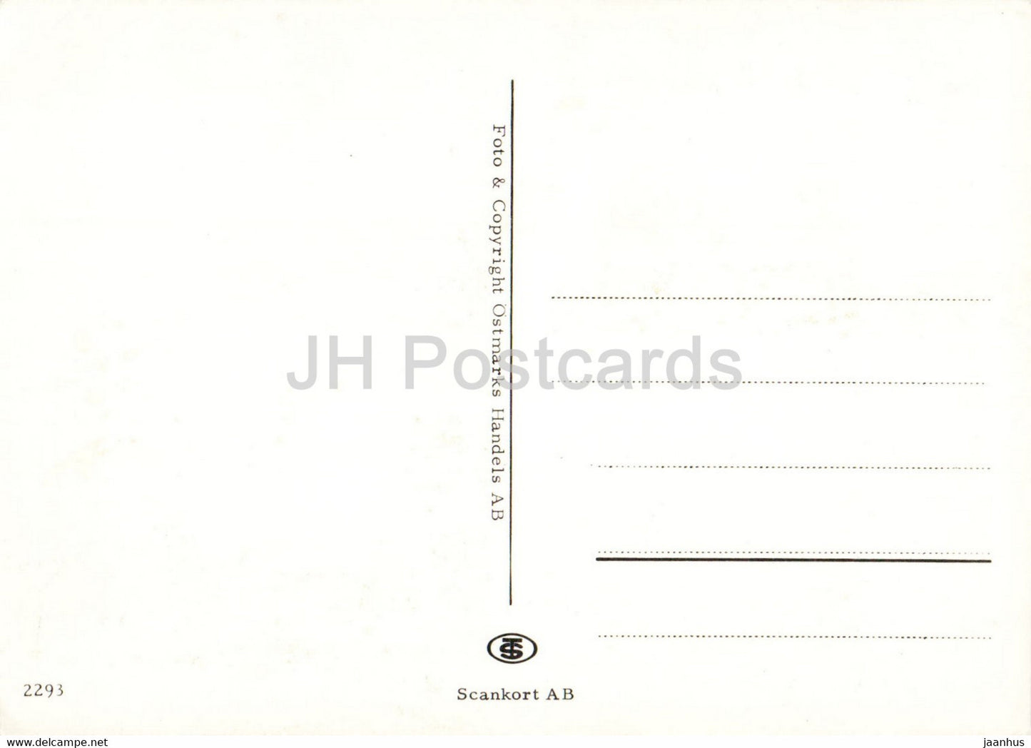 Ostmark - church - multiview - 2293 - Sweden - unused