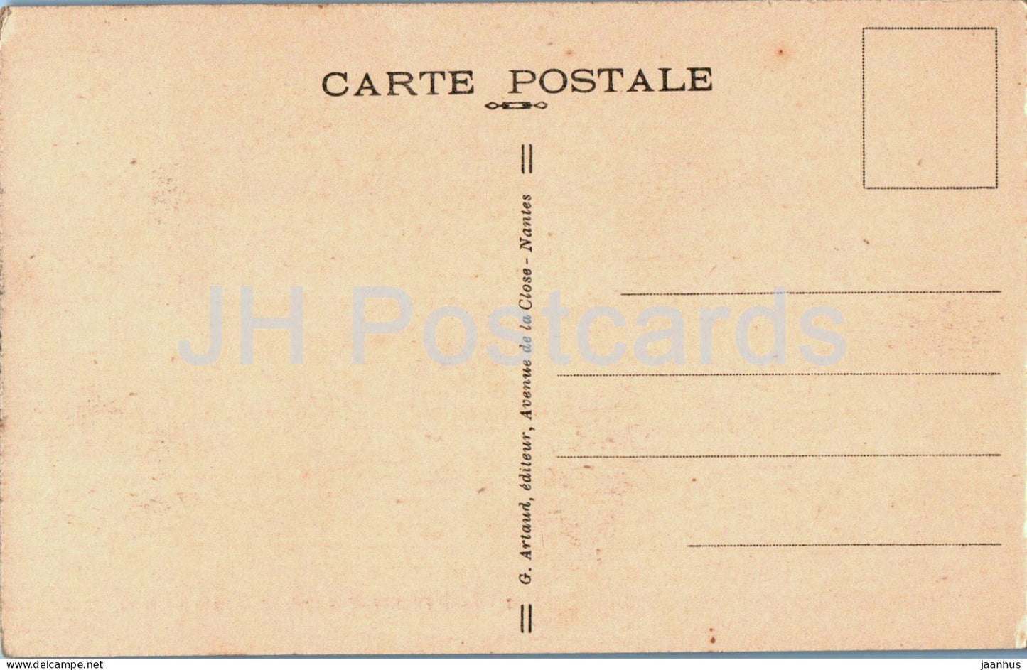 Pointe Saint Mathieu - Les Rochers - The Rocks - 7 - carte postale ancienne - France - inutilisée