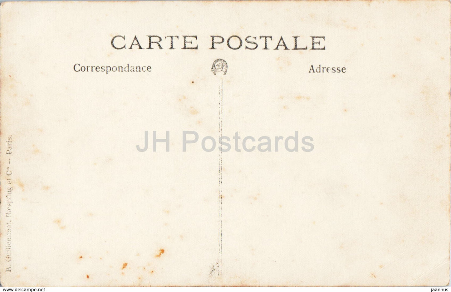 woman - R. Guilleminot - old postcard - France - unused