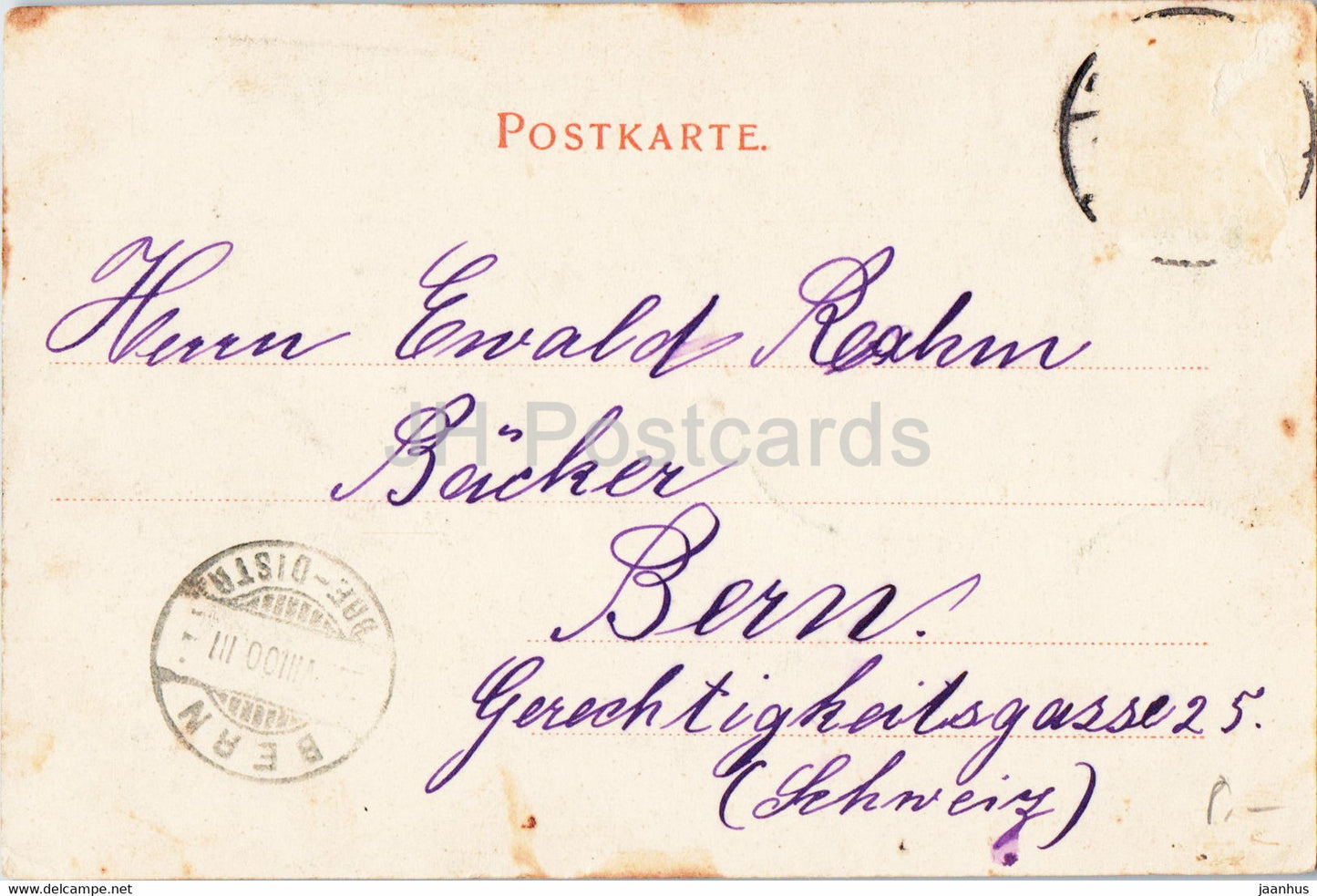 Frankfurt a M - Frankfurt mit Sachsenhausen - old postcard - 1900 - Germany - used