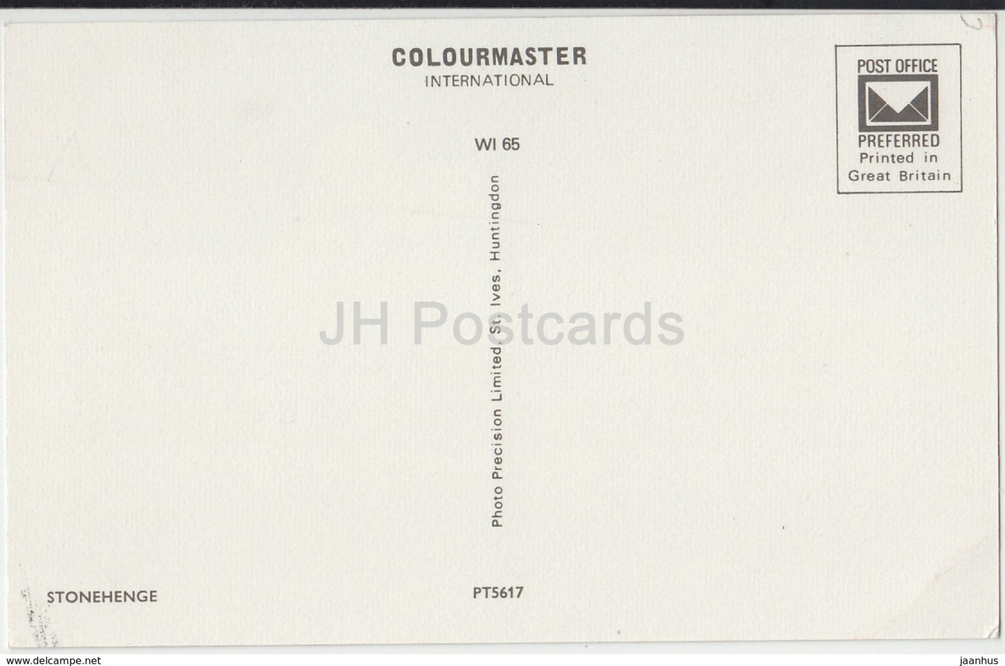 Stonehenge - ancient monument - PT5617 - United Kingdom - England - unused
