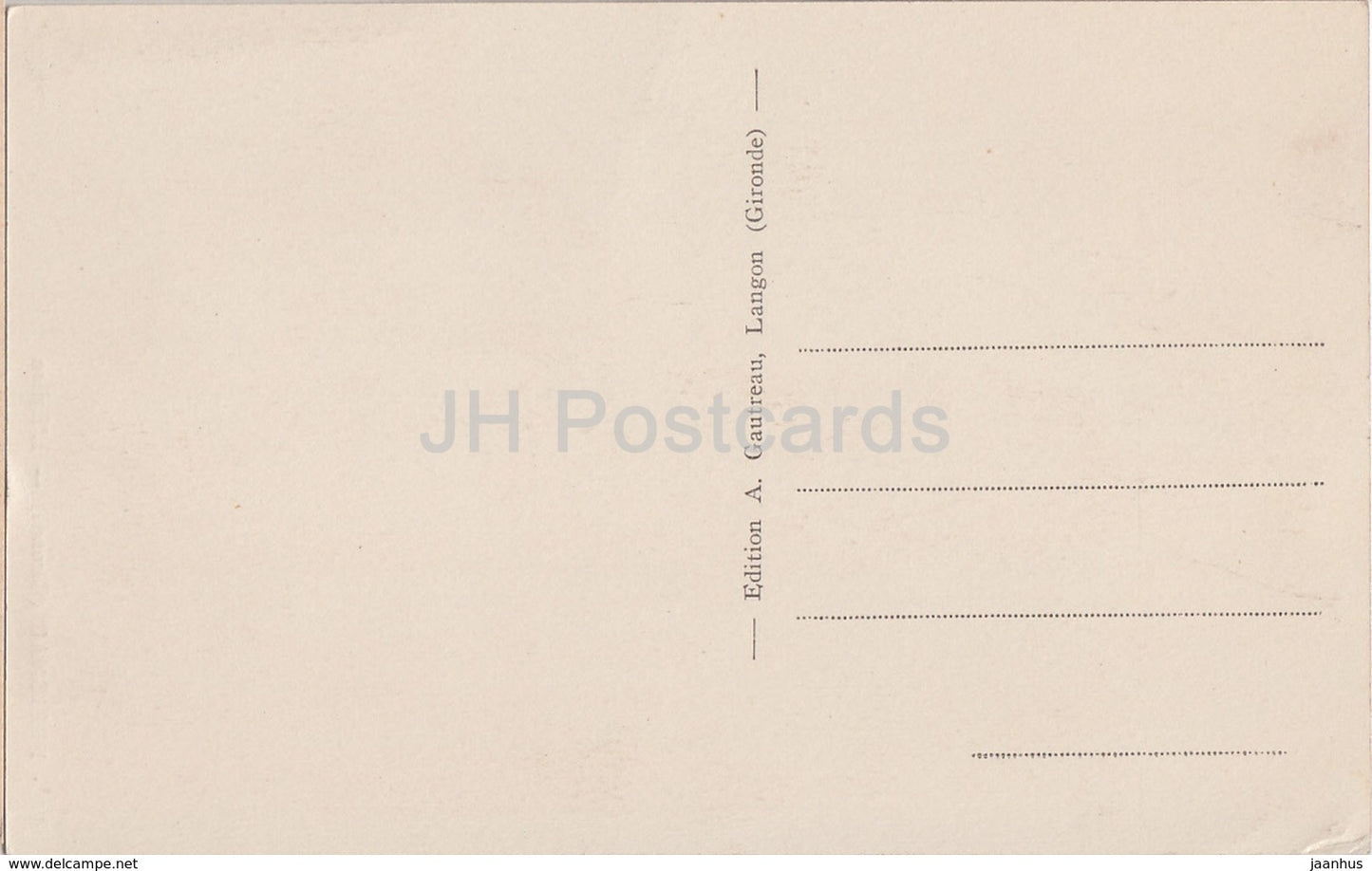 Preignac - L'Eglise - church - 203 - old postcard - 1939 - France - unused