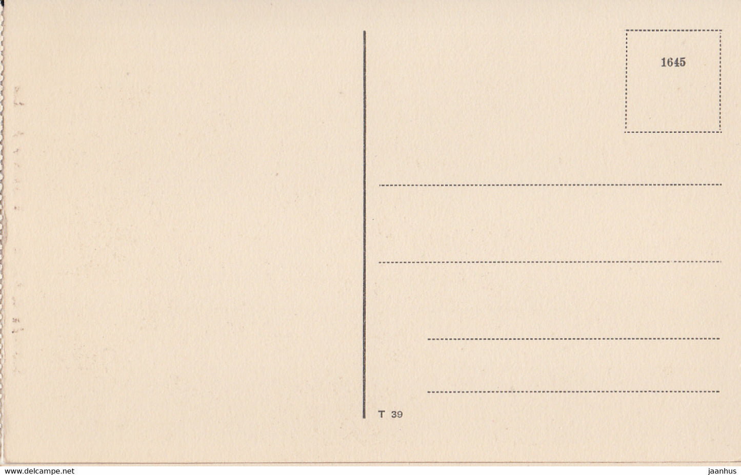 Sassnitz a Rugen - Wissower Klinken - old postcard - 1645 - Germany - unused