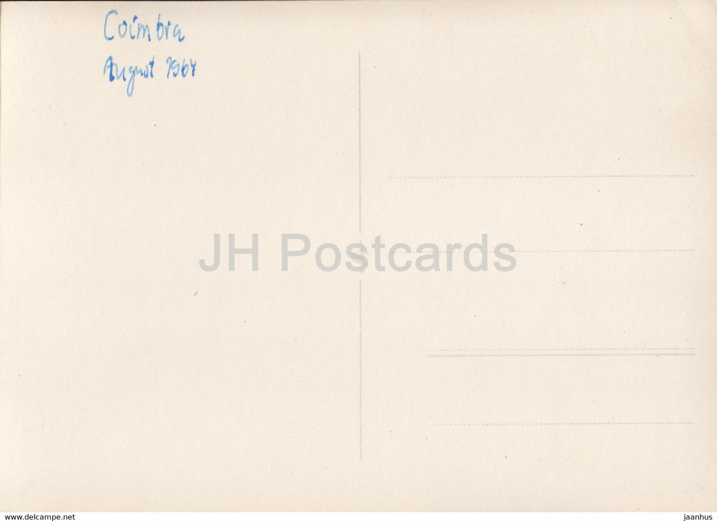 Coimbra - Torre da Universidade - University Tower - 68 - 1964 - Portugal - used