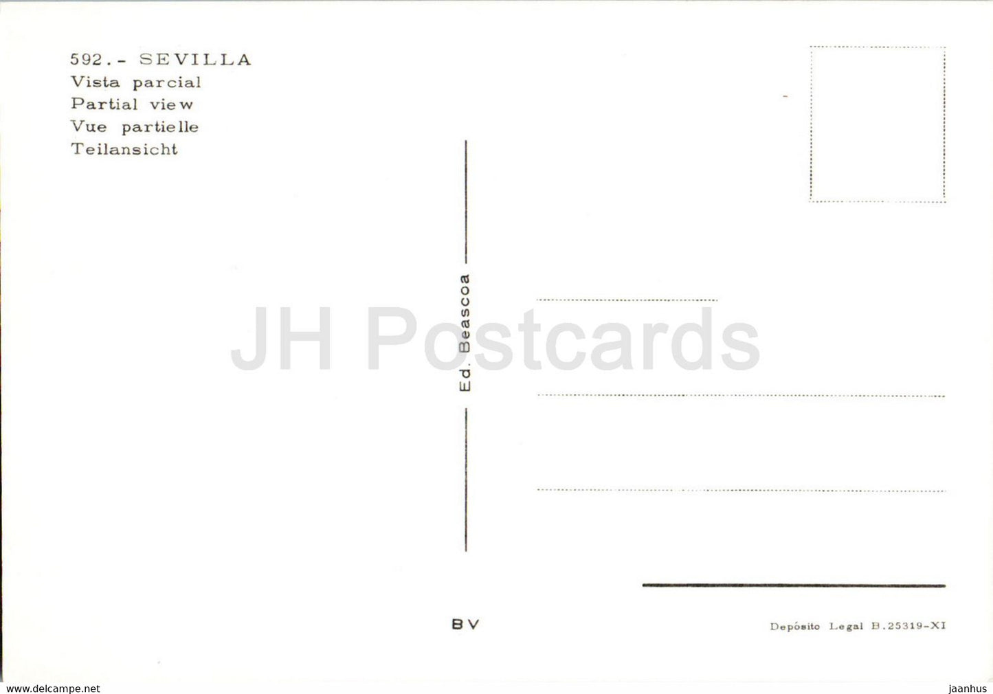 Sevilla - Vista Parcial - view - bridge - 592 - Spain - unused