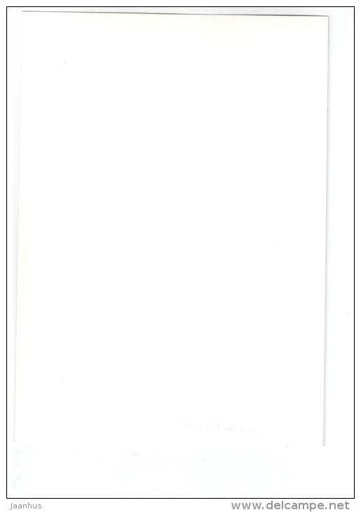 photo of poet Pushkin - Russia USSR - unused - JH Postcards