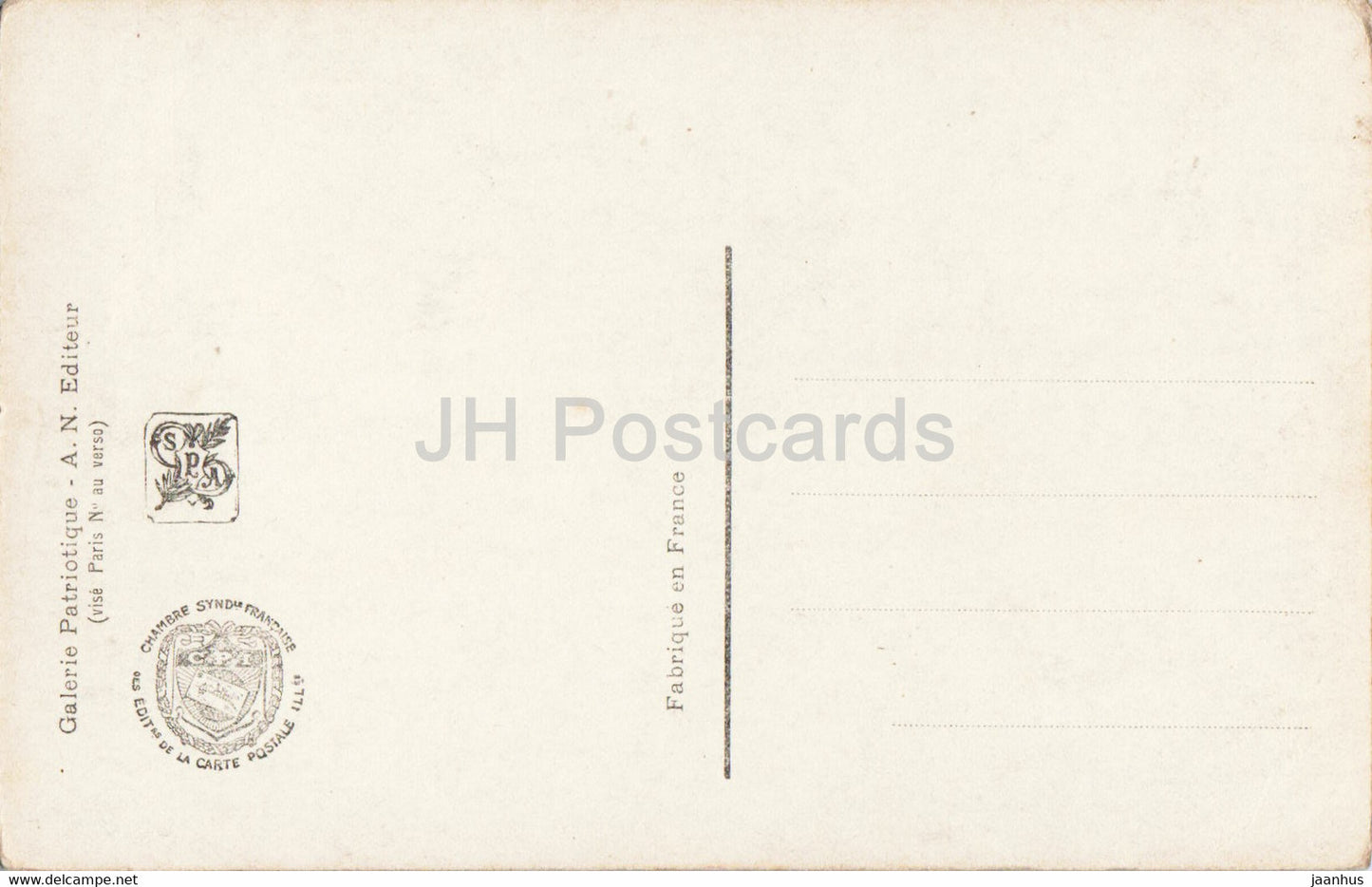 illustration by Ch. Baude - Pieta - 477 - old postcard - France - unused