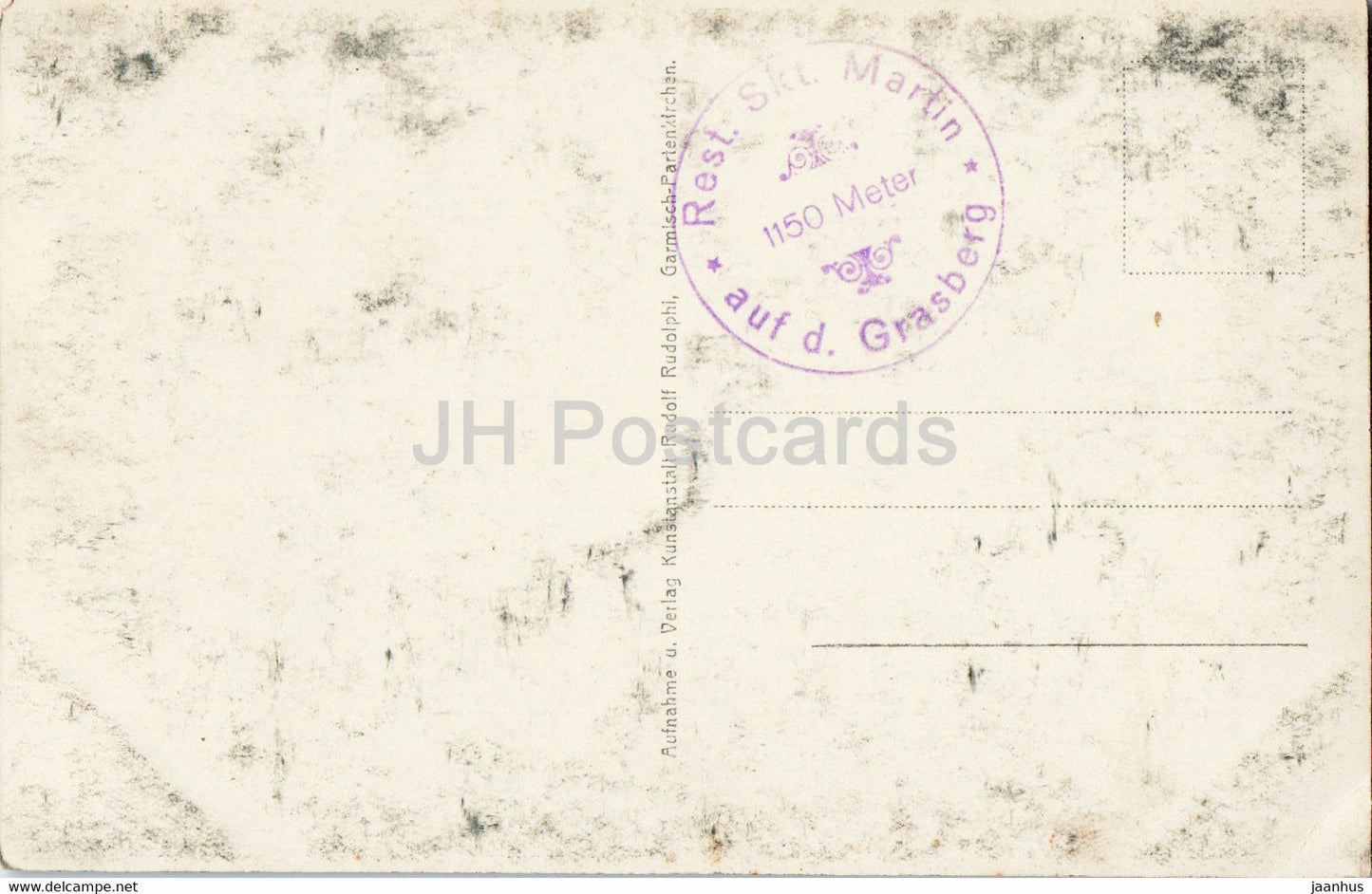 St Martin auf dem Grasberg - old postcard - Germany - unused