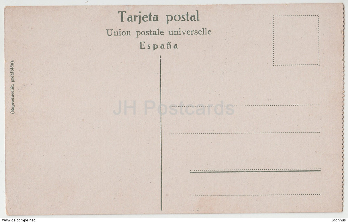 Barcelona - Monte Tibidabo - Ferro carril aereo - Lufteisenbahn - Berg - alte Postkarte - Spanien - unbenutzt