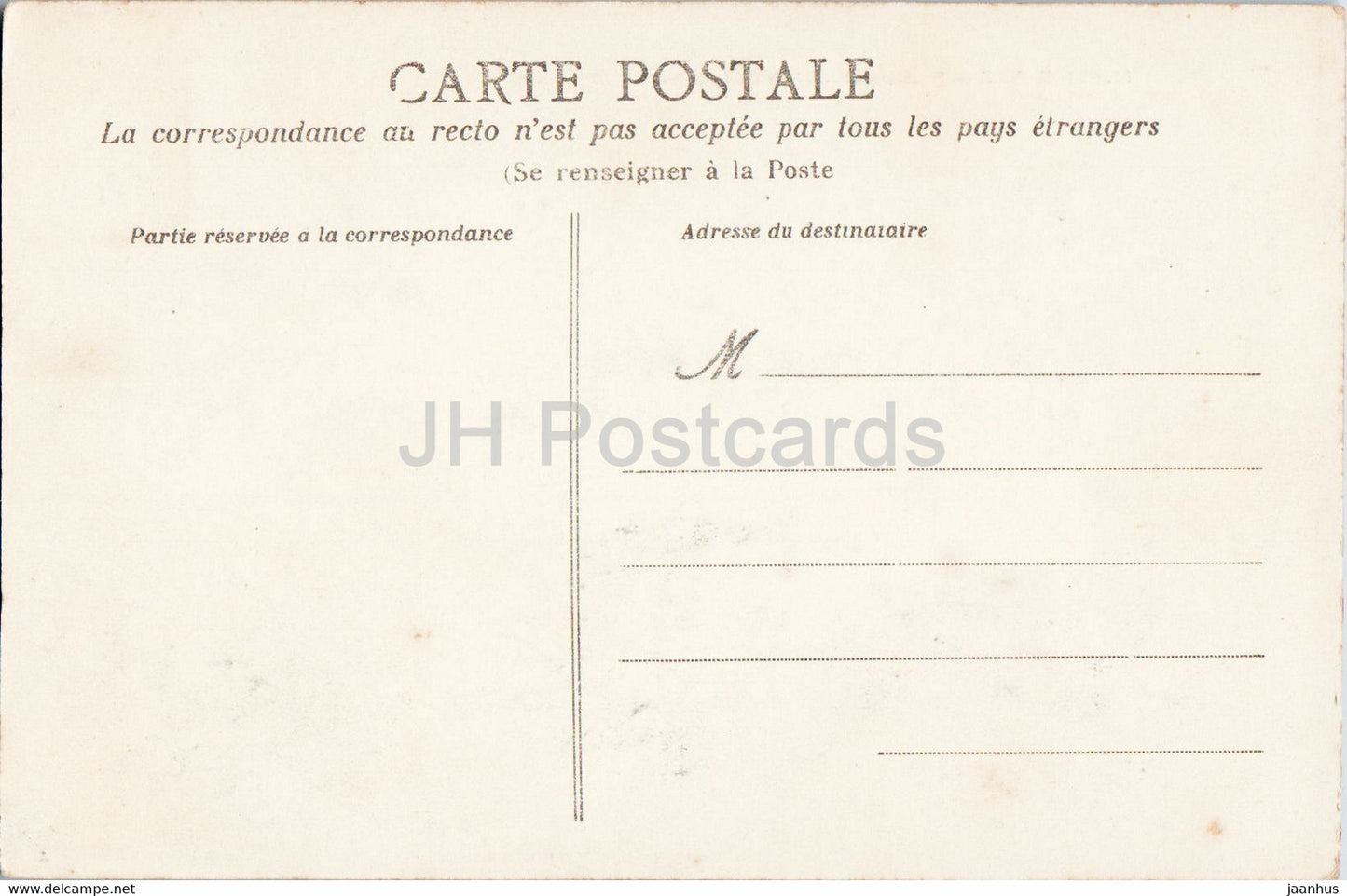 Le Havre - Rochers et falaises de la Heve - 51 - old postcard - France - unused