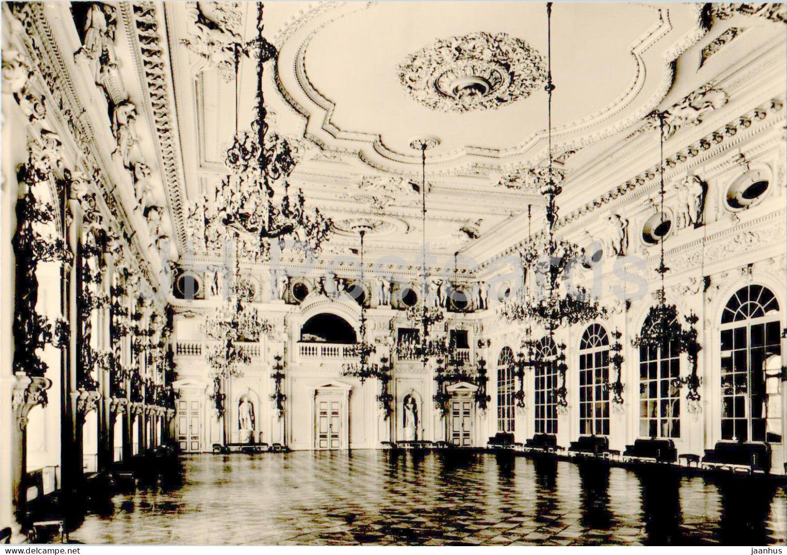 Praha - Prague - Hrad - Spanelsky sal - Castle the Spanish Hall - Czech Republic - Czechoslovakia - unused - JH Postcards