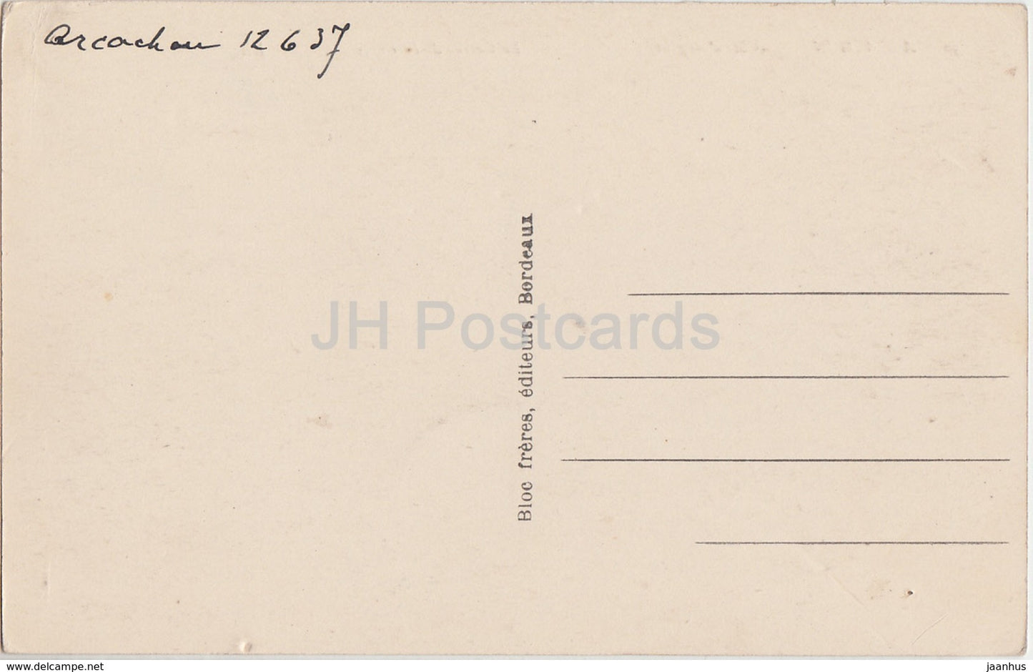 Arcachon - Cote d'Argent - Le Casino de la Plage - 30 - old postcard - France - unused