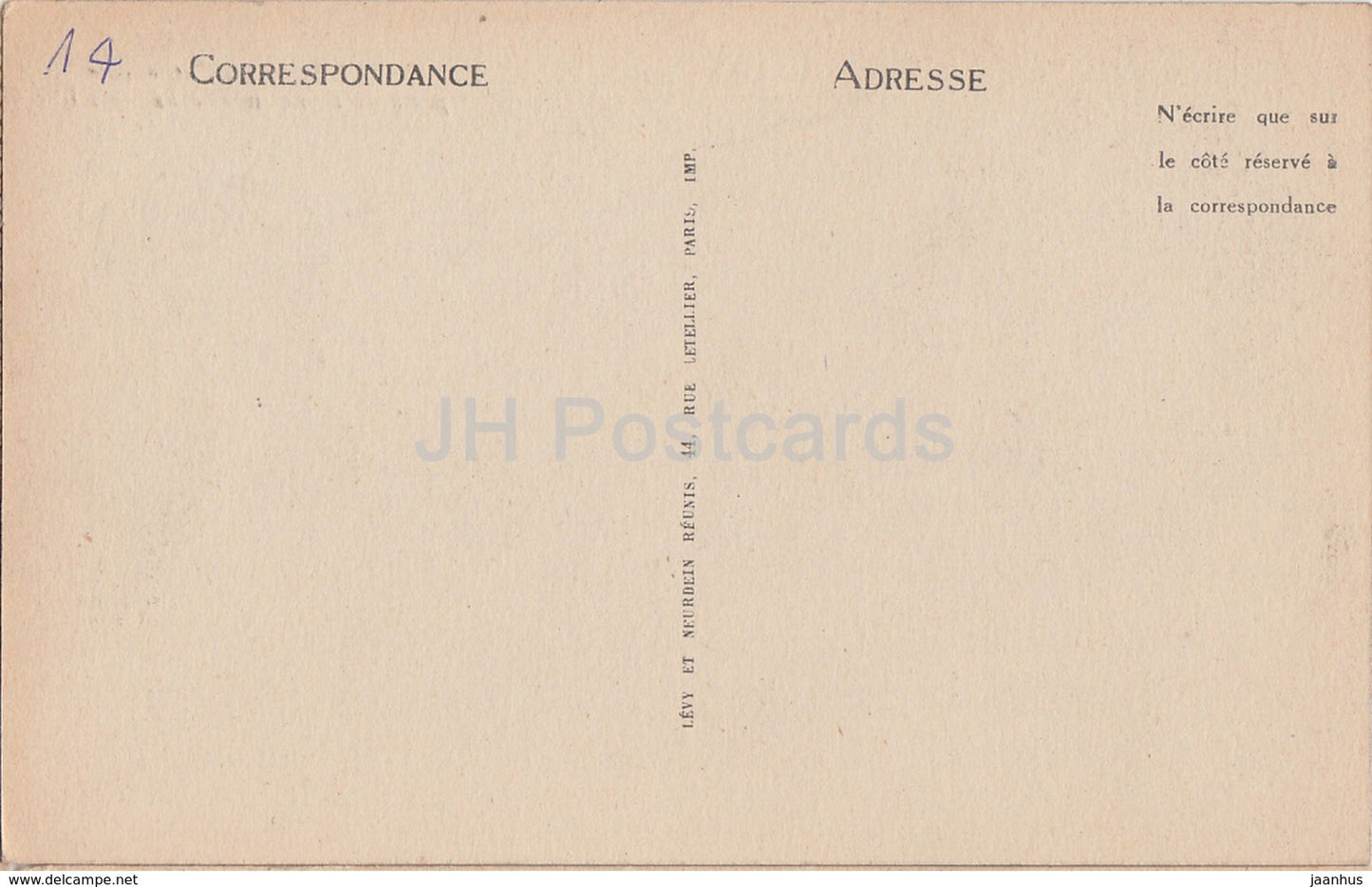 Bayeux - La Cathedrale - Prise de l'Ancien Eveche - cathedral - 7 - old postcard - France - unused